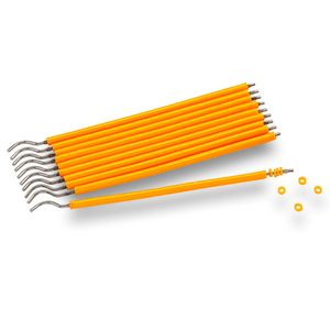 Elastômeros Ligadura Bengalinha Amarelo - Orthometric