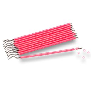 Elastômeros Ligadura Bengalinha Rosa Cristal - Orthometric