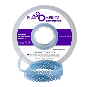 Elastômeros Corrente 1,5m Pearl Blue - Orthometric