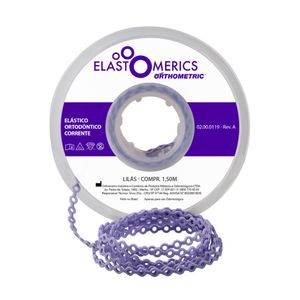 Elastômeros Corrente 1,5m Lilás - Orthometric