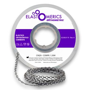 Elastômeros Corrente 1,5m Cinza - Orthometric