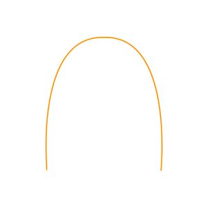 Arco Niti Cosmético Laranja Superior - Tecnident