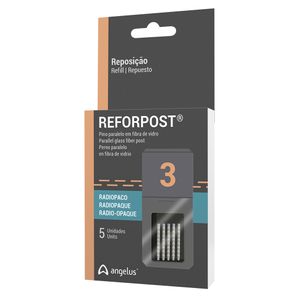 Pino de Fibra de Vidro Reforpost Nº 3 com 5 - Angelus