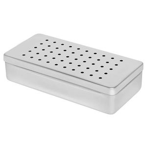 Estojo Inox Perfurado 32x16x08 - FAMI