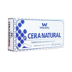 Cera Branca Natural Wilson Com 225g Fina - Polidental