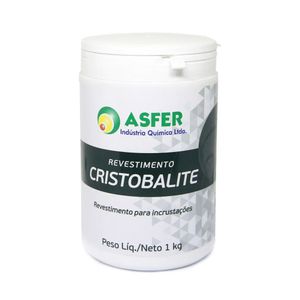 Revestimento Cristobalite Baixa Fusao 1kg - Asfer