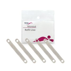 Tira de Lixa Diamantada Microcut Média Refil com 5 - TDV