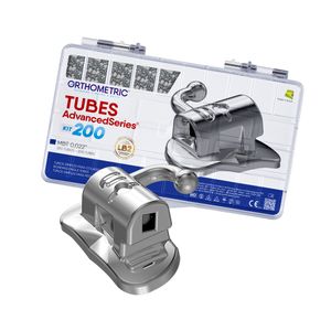 20.12.2146 Tubos Advanced Mbt 0,022 Kit com 200 Colagem Simples - Orthometric