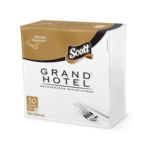 Guardanapo Grand Hotel Sofisticados Folha Dupla 31,8x32,8cm com 50 folhas - Scott