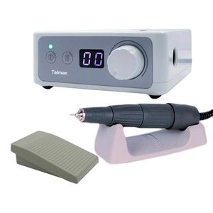 Micromotor Marathon Champion Eletronic Silver Cinza e Branco - Talmax