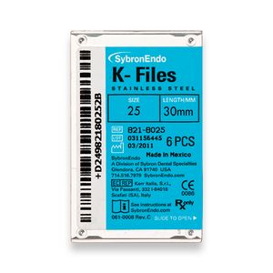 Lima K-Files 1° Serie 30mm N°25 Promocional - Kavo