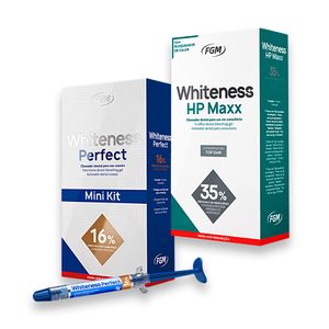 Clareador Whiteness Hp Maxx Kit + Whiteness P Mini Kit 16% - Fgm