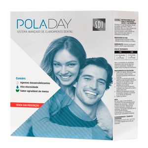Clareador Pola Day 7,5% Kit com 9 Seringas - SDI