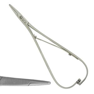 Porta Agulha Mathieu para Ligadura Elástica 11cm - Quinelato