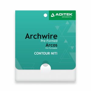 Arco Contour Niti 35° Estético Universal G - Aditek
