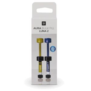 Resina Aura Kit Bulk Fill Universal 4g + Luna 2 A2 4g - SDI