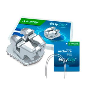 Kit 5x5 EasyClip+ Hibrido Bidimensional 2-2 PDM Com Gancho 3,4,5 - ADITEK
