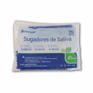 Dreno de Sucção Plástico Descartável com 40 - Dochem