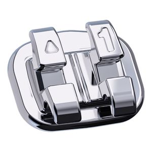 Bráquete de Aço Advanced Padrão II 0.022" - Orthometric