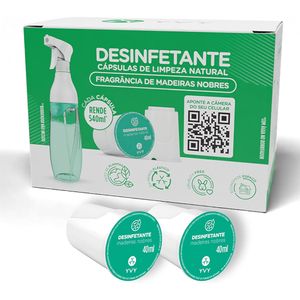 Refil Kit Desinfetante Madeiras Nobres (2 cápsulas) - YVY