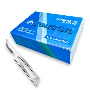 Lâmina de Bisturi Aço Carbono - Solidor