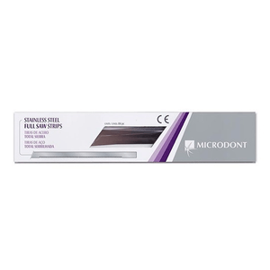 Tira Aço Serrilhada sem Abrasivo 4mm - Microdont