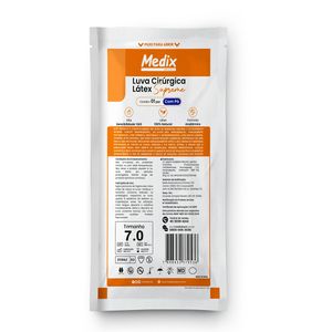 Luva Cirúrgica látex Supreme com pó - Medix