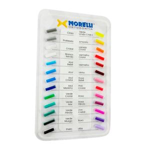 Mostruário de Cores para Ligaduras Elásticas - Morelli