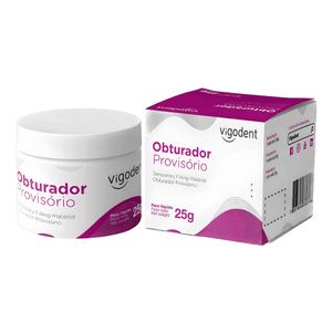 Obturador Provisório com 25g - Vigodent