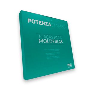 Placa Para Moldeira Potenza Stampo EVA Quadrada 1mm - Tokuyama