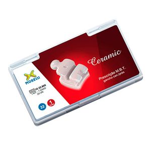 Kit de Bráquetes 01 caso Prescrição M.B.T. Ceramic .022" - Morelli