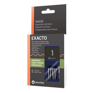 Pino de Fibra de Vidro Exacto Trial Kit - Angelus
