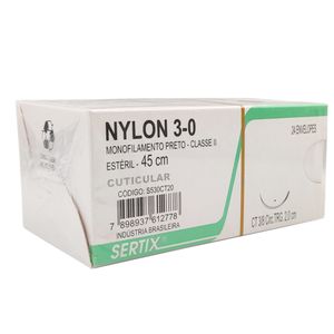 Fio de Sutura Nylon Cuticular Sertix - Shalon