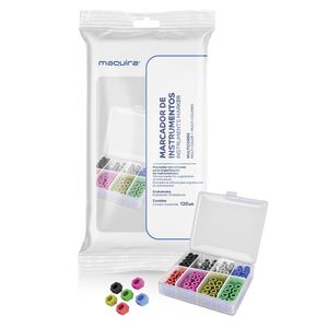 Marcador De Instrumental Estojo com 120 - Maquira