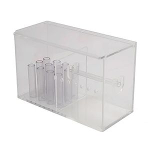 Porta Bengala (12 Cores) e Elástico Corrente (6 Cores) Com Tampa Cristal - Ortoguaru