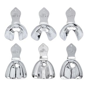 Kit Moldeira de Alumínio Desdentada Lisa c/ 6 - Tecnodent