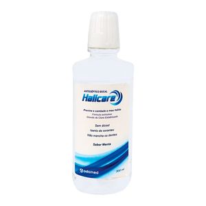 Enxaguante Bucal Antisséptico Menta com 300ml - Halicare
