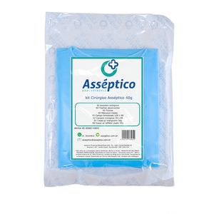 Kit Cirúrgico Gr40 com 15 Peças - Asséptico