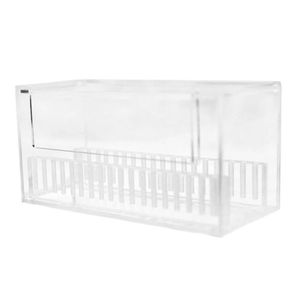 Porta Fio Niti Duplo Com Tampa Para 36 Dezenas Cristal - Ortoguaru